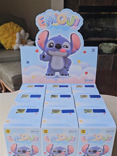 Which Stitch emoji is your favorite?! • #stitch #stitchemoji #blindbox #blindboxcase #fyp