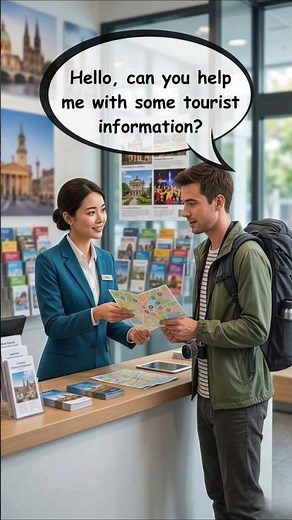 Tourist Information English Conversation | Travel English