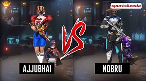 Ajjubhai (Total Gaming) vs Nobru: Who has better Free Fire stats in April 2021?