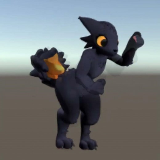 expie from casualties unknown doing the arona dance #furry #vrchat #vrc #scavprototype #aronadance