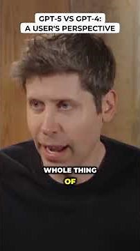 GPT-5 vs GPT-4: A User's Perspective