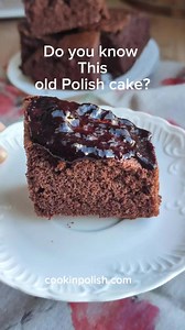 8.2K views · 60 reactions | This traditional Polish cake has a name that's a bit tricky. It's more cocoa-flavored than chocolate, with a rich, moist texture that's simply irresistible. Perfect for any occasion, this cake never fails to impress with its deep, comforting flavor. Who's ready to try it?  #PolishDesserts #CocoaCake #BakingTraditions https://cookinpolish.com/murzynek-polish-chocolate-cake/ | Cook In Polish - Polish Food Recipes | Facebook