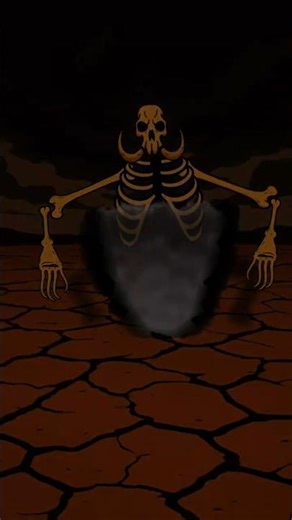 Primitive man hears the sound of breaking bones