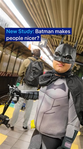 Batman Effect: Social Experiment on Kindness in Milan