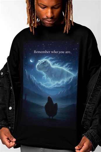 Funny Chicken Shirt | Remember Who You Are Tee | Chicken Dinosaur Sweatshirt | Funny Trex Evolution Joke Meme T-shirt | Funny Birthday Gift - Etsy UK