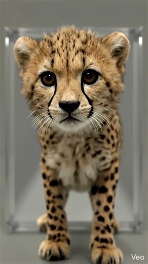 baby cheetah 3D