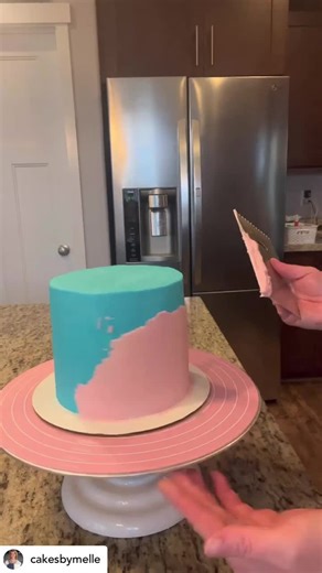 TUTO gâteau Stitch ❤️! Likez si vous aimez le dessin animé 😍. Credit @cakesbymelle | Planète Gâteau