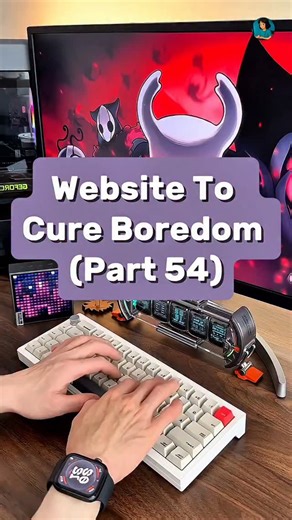 Your Tech Girl on Instagram: "Best Website To Cure Boredom | Endless Random Websites at Your Fingertip #RandomWebsite #ClickTheRedButton #BrowserGames"