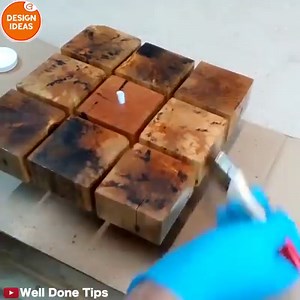 34K views · 156 reactions | How To Make A Clock From Pallet Wood Blocks credit : Well Done Tips https://bit.ly/2WKxYeW | Design Ideas | Facebook