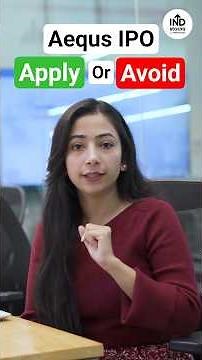 Aequs IPO Review: Should You Apply or Avoid? | GMP & More #ipo