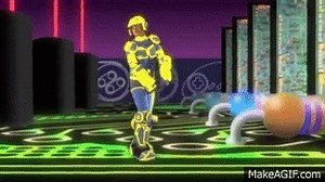 TRON GIRL!  Key of Awesome #25 on Make a GIF