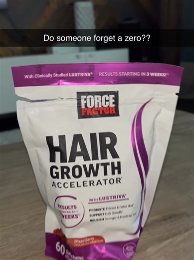 Force factor hair growth accelerator