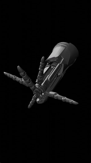 Joe Chang showcased a robot hand transforming into what looks like a cool weapon in a neat Blender animation. See more: https://80.lv/articles/awesome-3d-robot-hand-transformation-animation | 80 Level