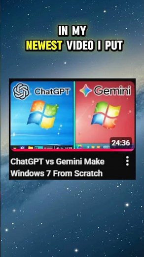 ChatGPT vs Gemini vs Deep Agent Create Windows 7 From Scratch! #windows #chatgpt #gemini