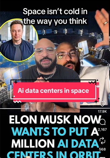 AI data centers in space is not only a horrible idea because of the basic physics of cooling, but also because space is filled with high energy cosmic rays which are notoriously destructive for ultra sensitive computing systems #ai #space #science #tiktoklearningcampaign #learnontiktok