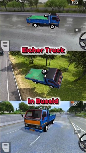 Real Eicher Truck in Indonesia Bus simulator game🔥🔥