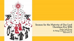 When the Soul Felt Its Worth   A Sermon for Christmas Eve 2021