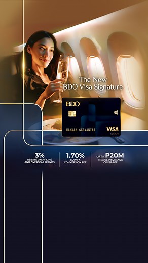 Your Signature Journey Begins Here! Enjoy exclusive travel benefits with BDO Visa Signature | BDO Unibank