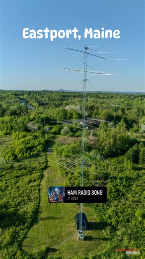 8.2K views · 408 reactions | Here in beautiful Eastport, Maine! 咽 Made a quick pit stop earlier in the Poland Spring area—what a drive! Bobby sent the drone up while I was checking out one of the sites, and he caught this great shot from above. #EastportMaine #PolandSpring #MaineAdventures #HamRadioLife #DronePhotography #FieldDayVibes #RemoteHamRadio #MaineViews #RadioOnTheRoad #HamRadioAdventures | Ham Radio 24-7 | Facebook