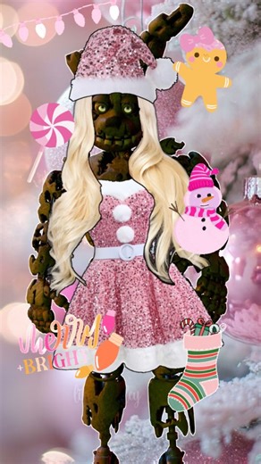 Countryspringtrap on Instagram: "They should let me pick Springy's outfits for the Fnaf 3 movie 🤣💞🎀💖🐰 #springtrap #pinkchristmas #fnaf"