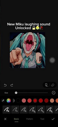 New Miku laughing gif 😭🙏🥀#cute #anime #miku#kawaii #shortvideo #ai #fyp