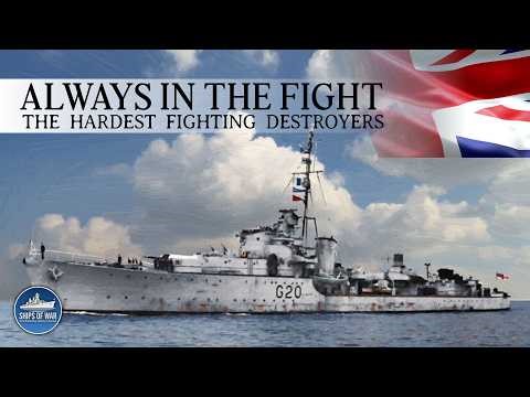 S & T Class Destroyers and the Hardest Naval Fighting of WWII