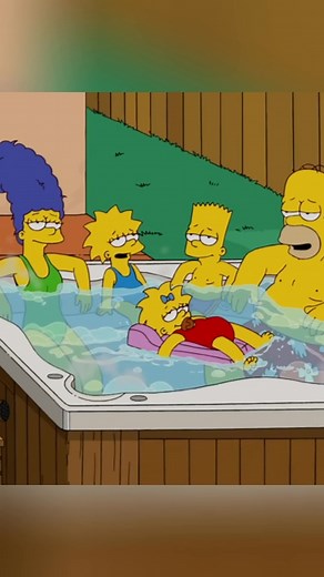 La piscina de los simpson #lossimpsons #lisasimpson #homerosimpson #margesimpson #bartsimpson | Curiosidades y Mas