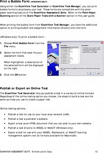 Examview Software Print Menu Does Not Appear On A Mac