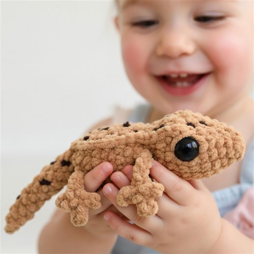 No Sew Gecko Crochet Pattern PDF, Amigurumi Lizard Plush Pattern, Easy Beginner Crochet Toy, Cute Animal, Instant Download - Etsy Canada