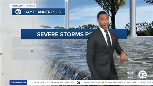 7.2K views · 47 reactions | There's a severe weather risk later today, as temps stay in the low 90s. Here is your Tuesday morning forecast: | WXYZ-TV Channel 7 | Facebook
