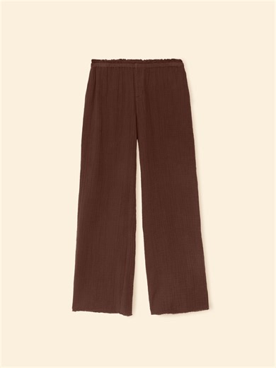 XIRENA X LEA MEYLAN JOSEPH PANTS IN COCOA BEAN