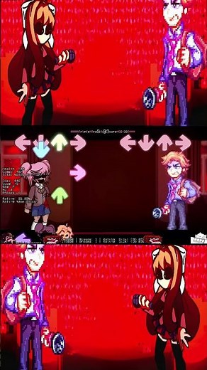 Friday Night Funkin' Doki Mixes (DDLC FNF Mod) It's Doki Girls VS Senpai in Triple Trouble Encore