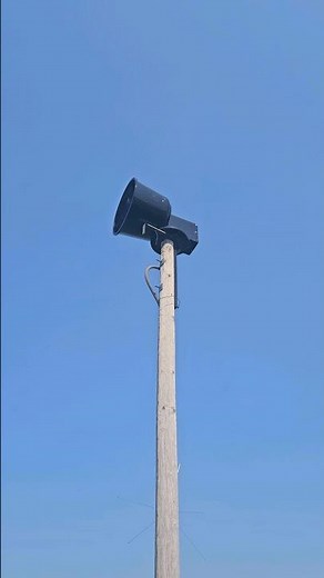 ACA P10 Tour 3 mile lake IA #siren #civildefense #test