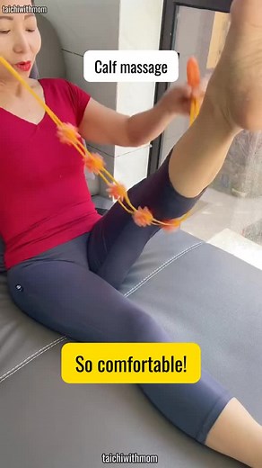 81K views · 11K reactions | No need for a massage therapist – stretch it out and feel amazing!律‍♀️ Full-body relaxation in just a few moves. Comment ROPE if you like the tool I’m using! #taichiwithmom #HomeStretching #RelaxationTips #FeelGoodMoves #DailyWellness | TaiChi With Mom | Facebook