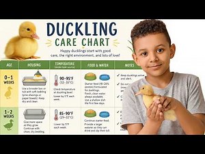 Baby Duck Care: A Beginner’s Guide to Ducklings