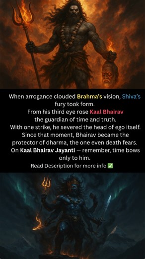Why Kaal Bhairav Was Born - Kaal Bhairav jayanti