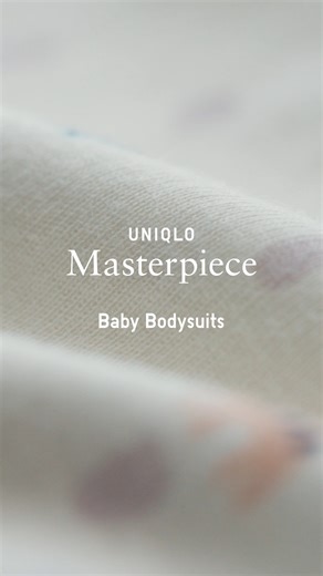 UNIQLO Masterpiece: Baby Bodysuits 100% little ones first. Worn by newborn, delicate babies, baby clothes are truly the "first LifeWear." That's precisely why at UNIQLO, we're committed to taking "baby-first" care over all our baby products at every stage, right up until they're in the stores all around the world. That meticulous care doesn't just apply to the obvious things like how to choose the thread and sew the garments together, but even to the air in the factory where the clothes are prod