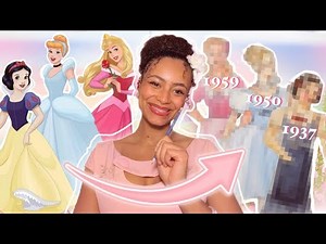 Re-designing Disney Princesses Based on Their Release Date