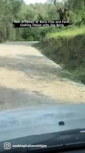 ❤️㮝New driveway at the Borio Villa and Farm. Cooking Italian with Joe Borio. | Cooking Italian with Joe | Facebook