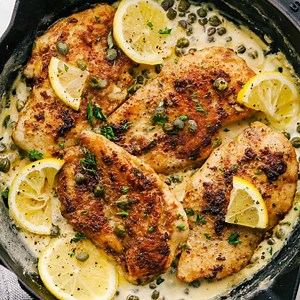 353K views · 510 reactions | RECIPE HERE: https://therecipecritic.com/creamy-lemon-chicken-piccatta/ This Creamy Lemon Chicken Piccata is a 5 star meal you can make at home! | Tried and True Recipes | Facebook