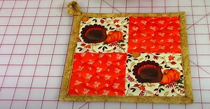 DIY Fall Pot Holders