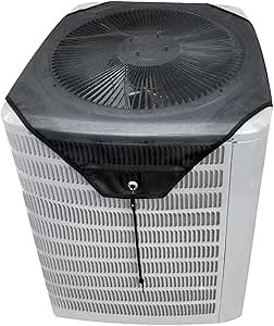 Central Air Conditioner Cover for Outside Unit, Top Universal AC Mesh Cover for Outside Unit - Protect Your Air Conditioner from Debris and Leaves(Mesh, 28" x 28")