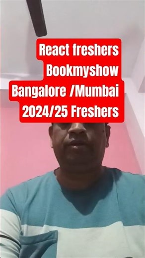 BookMyShow Hiring Freshers Frontend 2026 | React Jobs | Mumbai & Bengaluru