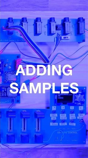 32 Slots and 8 Outputs Into My DIY Sampler #diysampler #esp32 #musicgear #electronics #synthdiy