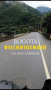 Descubre la ruta, Bogotá, Villavicencio: un viaje inolvidable.￼ #CarreterasDeColombia #RutaLlanos
