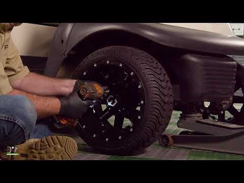 Front Shock Replacement on a Club Car Precedent Golf Cart How-To