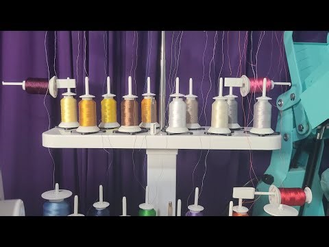 The Embroidex 20 Thread Stand