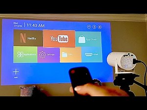 Best Mini Projector? - Watch easy set-up WiFi 6 or Bluetooth, 4K 1080, Auto Keynote Focus