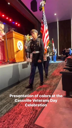 4.3K views · 143 reactions | Reel sponsored by Fohn Funeral Home, proud to honor local veterans and their families. Visit www.fohnfuneralhome.com or call 417-847-2141 for service with compassion and care. Presentation of colors at the Cassville Veterans Day Celebration. | Cassville Democrat | Facebook