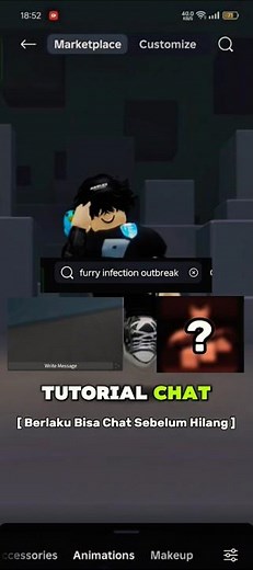 How to Chat on Roblox Without Age Verification Again!🗨️ | Name: Furry Infection Outbreak | #chat